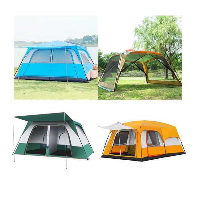 
8 12 person camping tent Large Family Outdoor Portable Waterproof outdoor big tents for sale for party  (62593884734)