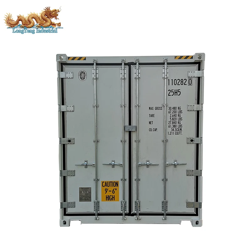 20ft High Cube PU Foam Insulated Shipping Container for sale