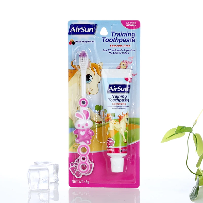 AirSun  fluoride free strawberry Children Toothpaste
