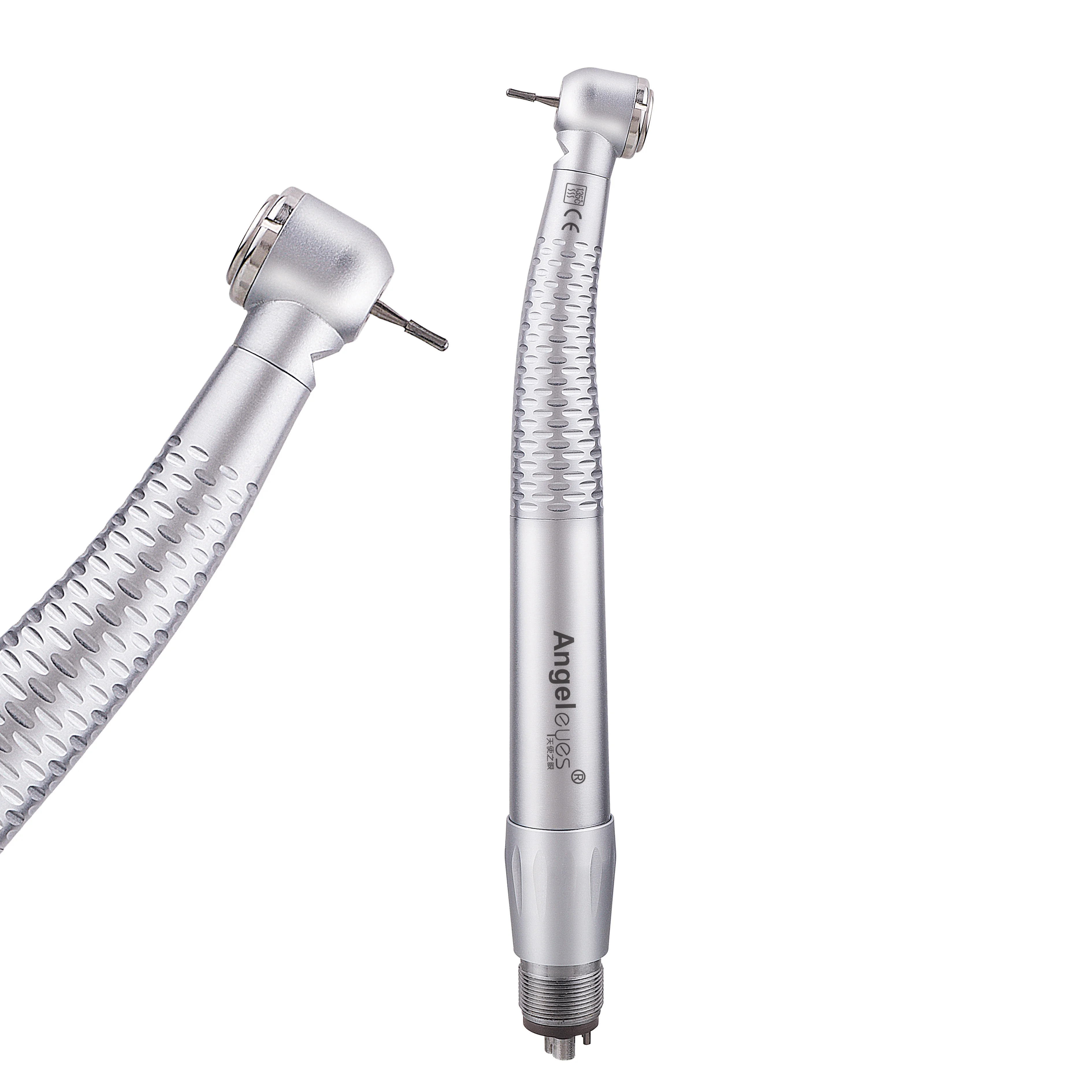 Новинка 2016! Трехструйная волоконно-оптическая Стоматологическая Светодиодная/галогенная лампа, высокоскоростной наконечник турбины с 4 отверстиями, соединитель, керамика