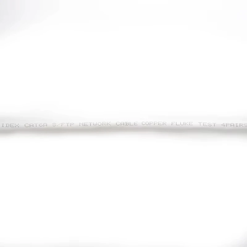 Cat6A SFTP LAN Cable 4 Twisted Pair 23AWG Copper Cable Indoor Ethernet Communication Network Cable