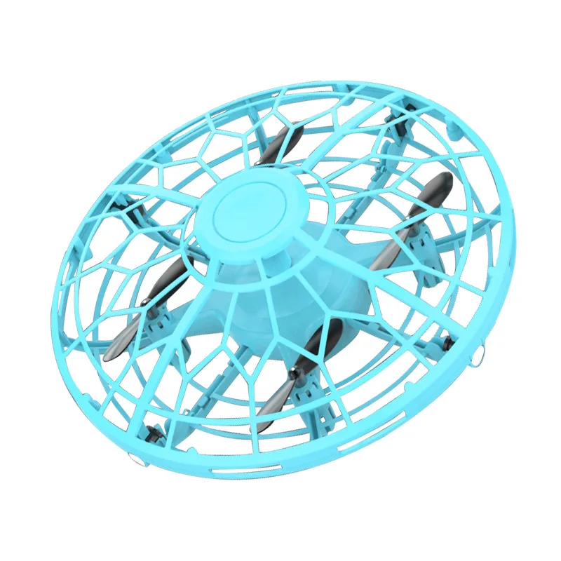 S338 Luminous UFO Ball Rotating Induction Hover Orb Saucer Nova Drone Boomerang Balls Spinner Hand Control Led Flying Ball