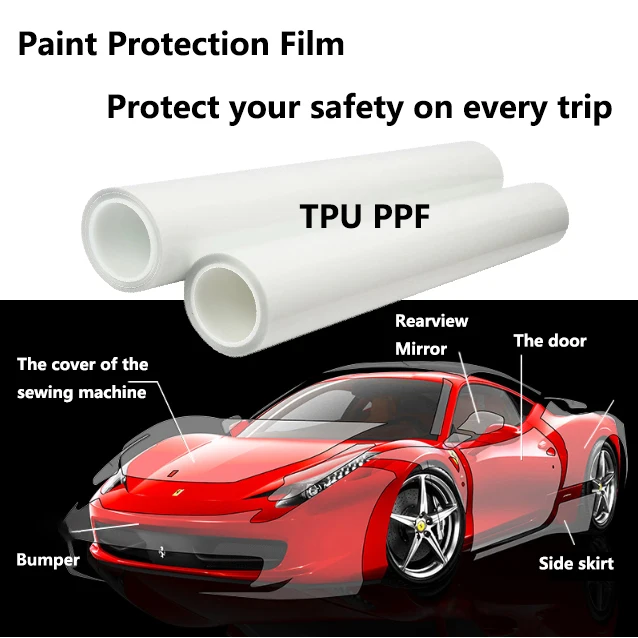 10 Years Warranty Quality 8Mil Self Healing 3 M pro4 TPU PPF Paint Protection Film Nano Coated Not Yellowing TPU PPF Film