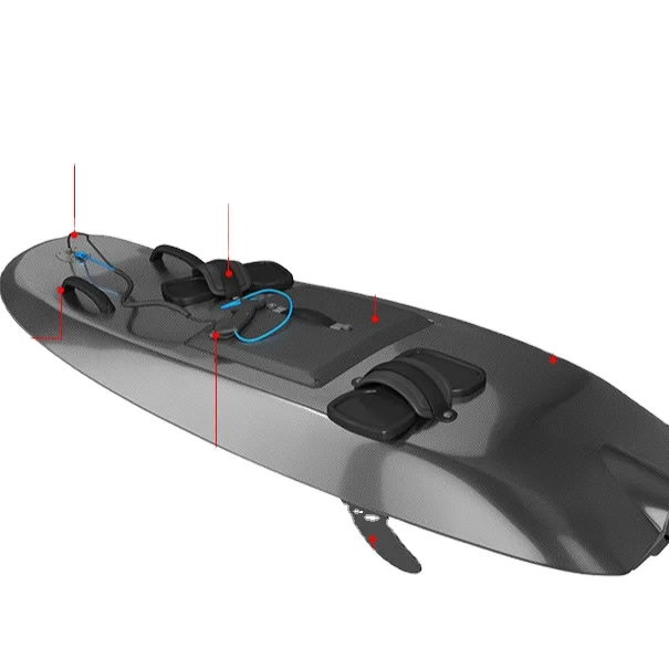 Private Intelligent Remote Control Engine Jet Power Electric Surfboard Easy To Swim