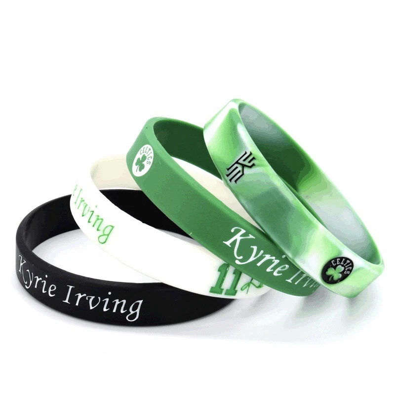 Дешевый силиконовый браслет с принтом логотипа на заказ