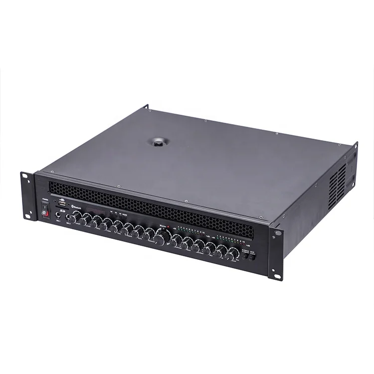 K680 with Blue-tooth 2-Channel 2U Karaoke Power Amplifier 400W*2CH Class AB for KTV Room