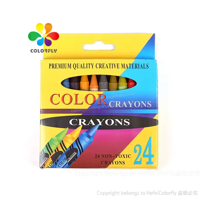 Cartoon Crayons Color School Painting Graffiti Crayons Box For Kids Kindergarten Prize Crayon Set