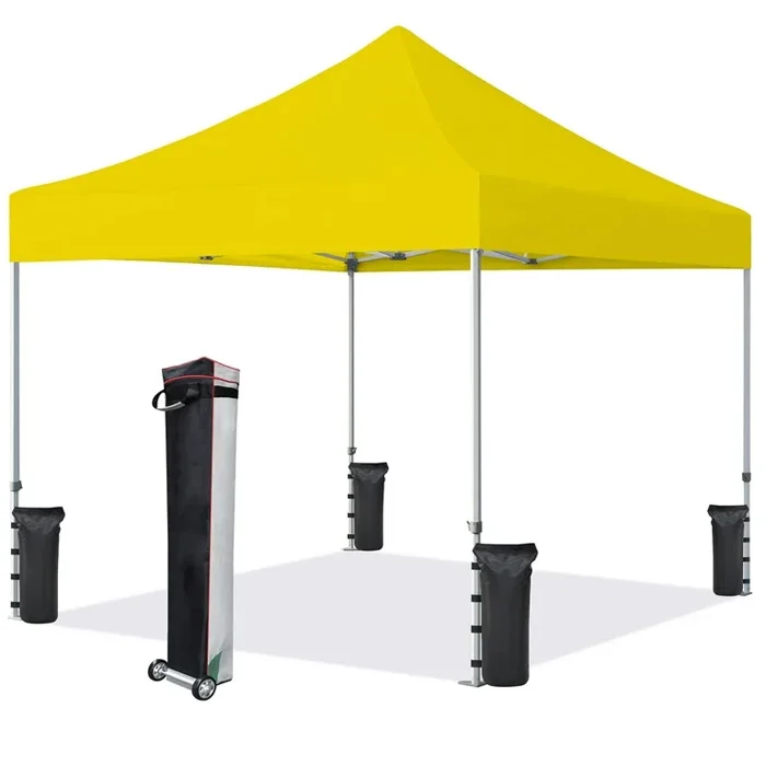 Best Price Top Quality 10x10FT Pop Up Waterproof 4 Season Trade Show Canopy Tent Custom made logo print Folding Gazebo