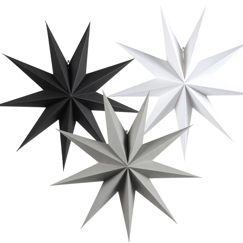 Wholesale Hanging Paper Star Lantern for Christmas Ornaments