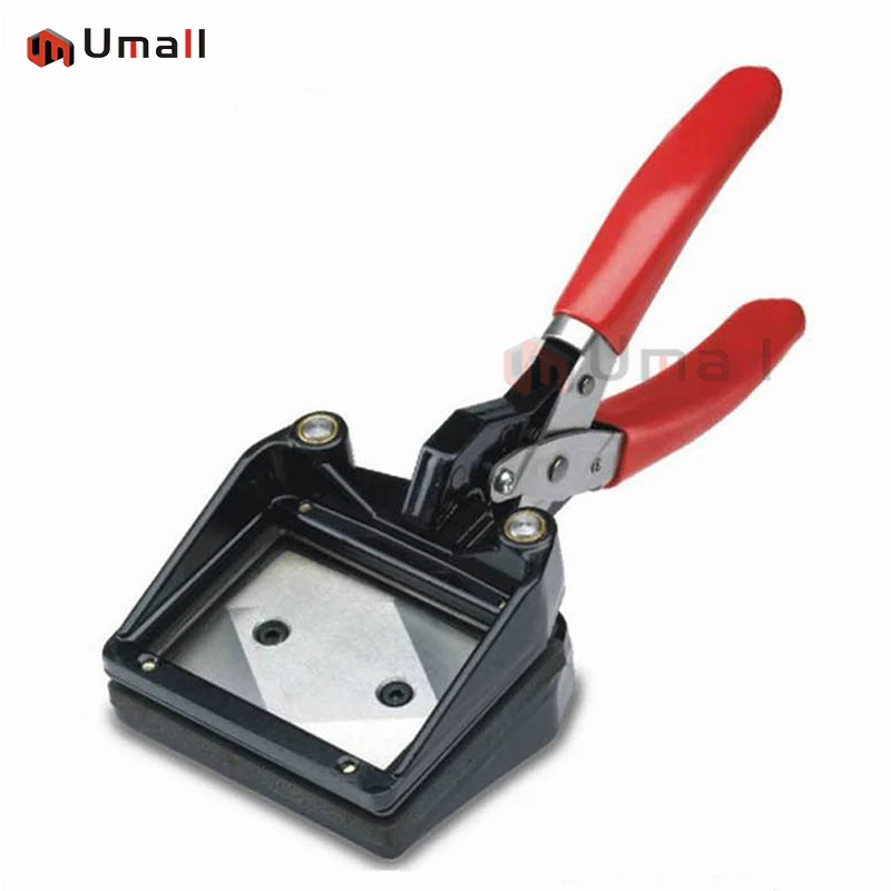 Factory Supply 35x45mm  50x50mm 2x2 inch E-003 Manual Guillotine Photo Die Paper Cutter