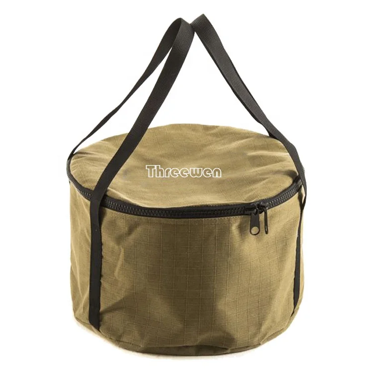 customized size Heavy Duty water resistant camp oven 400gsm canvas bag camp oven bag