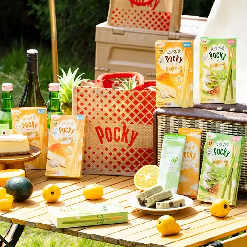 wholesale 48g GLico Pocky cookies Chocolate Bar Sticks exotic Japanese snacks Gift Box Snacks for TeaTime