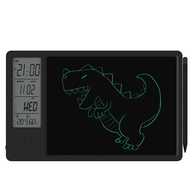 Creative products Electronic calendar Wall mounting Digital electronic wall calendar Electric wall calendar LCD writer