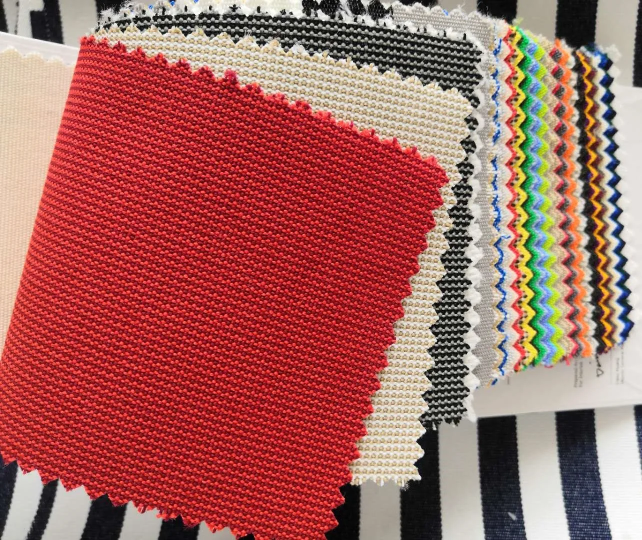 Fabric for high quality furniture with logo printed with 5 - 10 years warranty