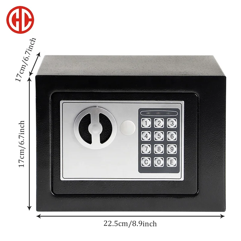 Small Size Electronic Digital Security Keypad Lock Box Home Office Hotel Safe Business Jewelry Money Cabinet