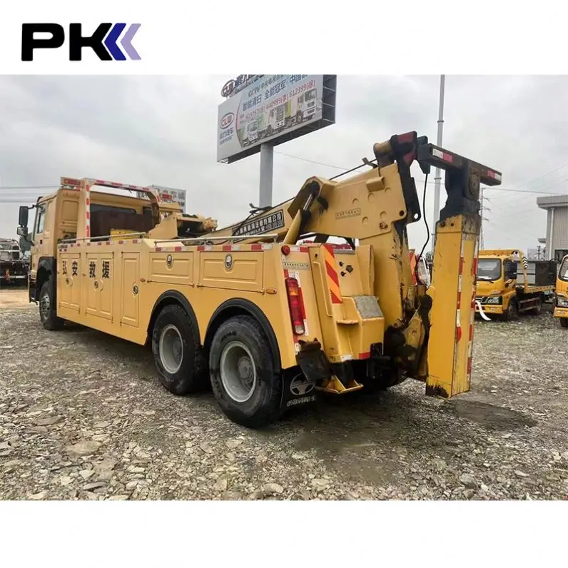 Sinotruk 6x4 20T 25 ton 340Hp wrecker towing truck For Sale