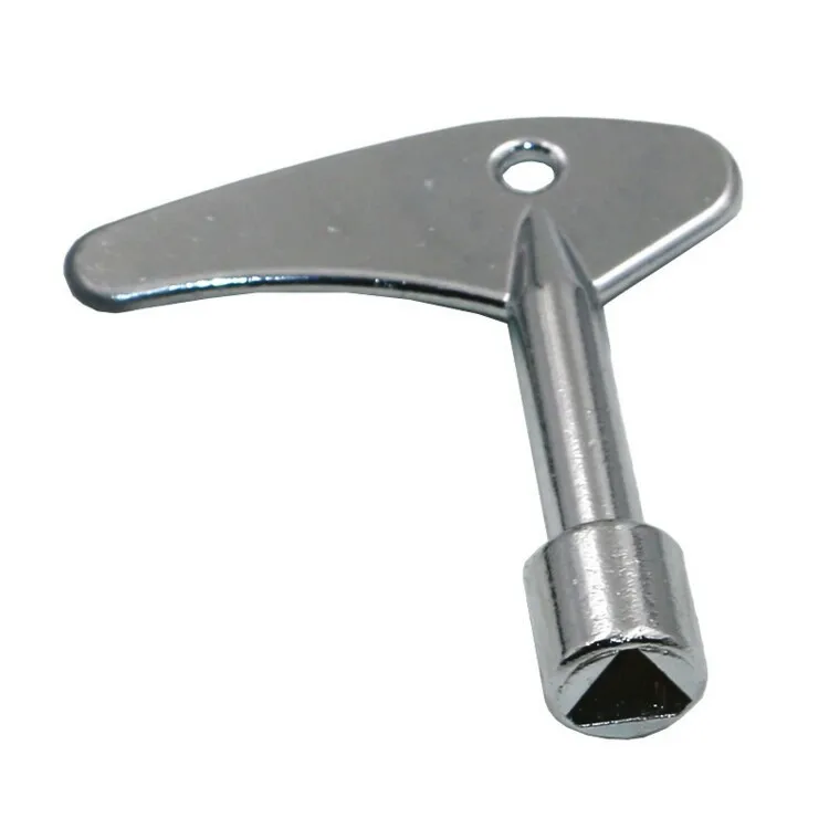 Single inner triangle key wrench  for Elevator water meter valve and electric cabinet