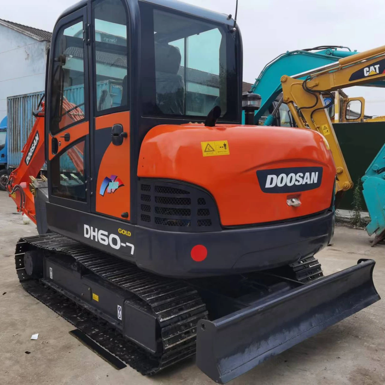 DOOSAN Small DH60 Crawler smallest Excavator Machine Micro Hydraulic Mini Digger 6ton new used excavator