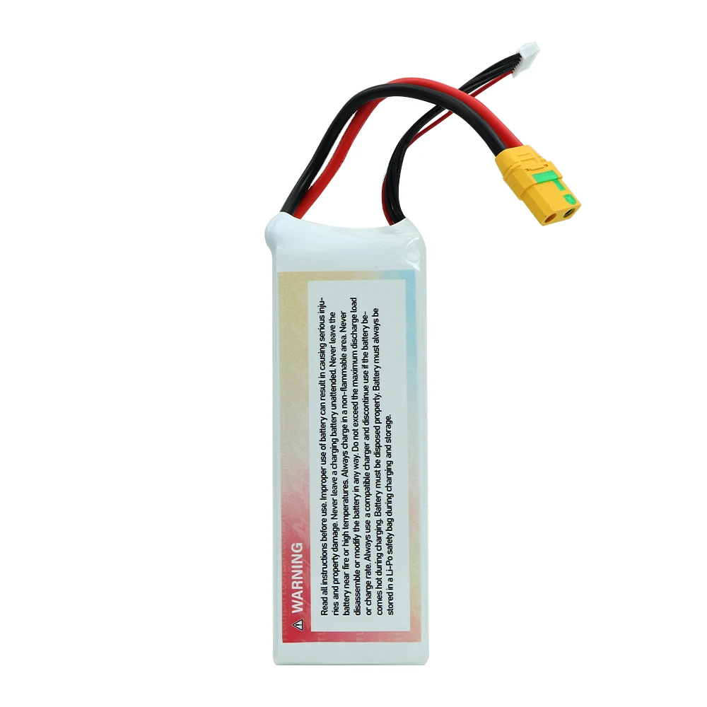 OEM ODM Support 2S 6S 10000mAh lipo battery 22.2V 60C with PCB and JST connector Lipo Li-ion Pack UAV Drone Batteries