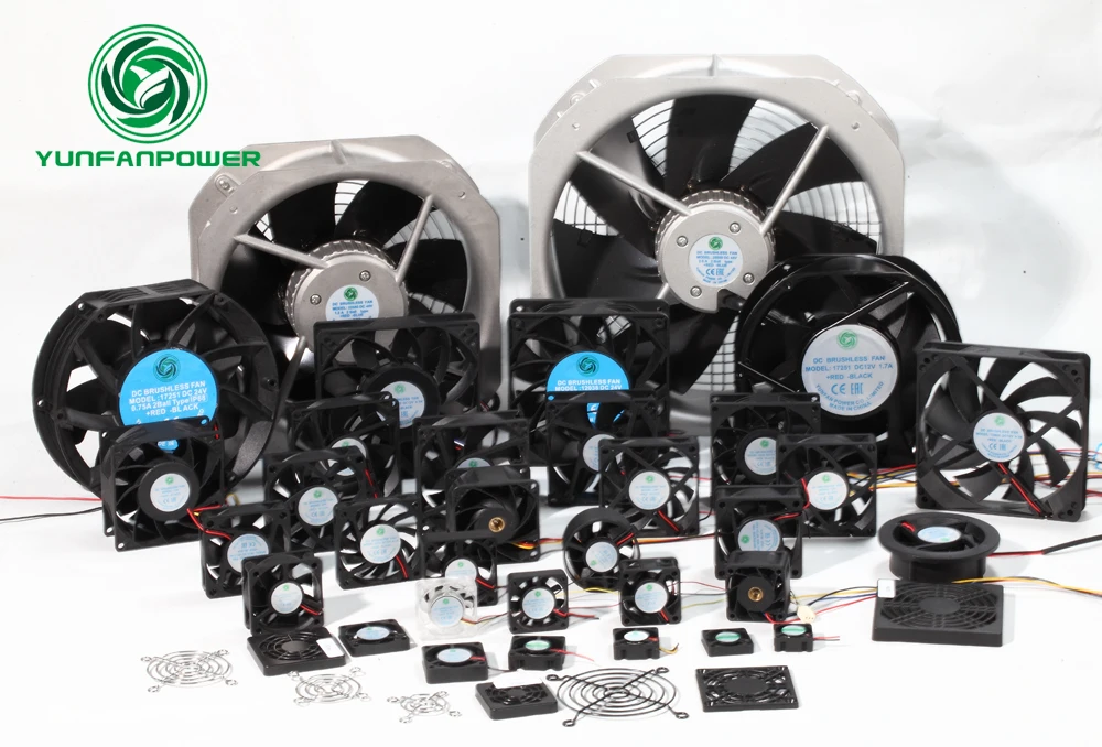 Wholesale 40mm 12v dc duct fa  stand Table Cooling Fan High quality brushless fan