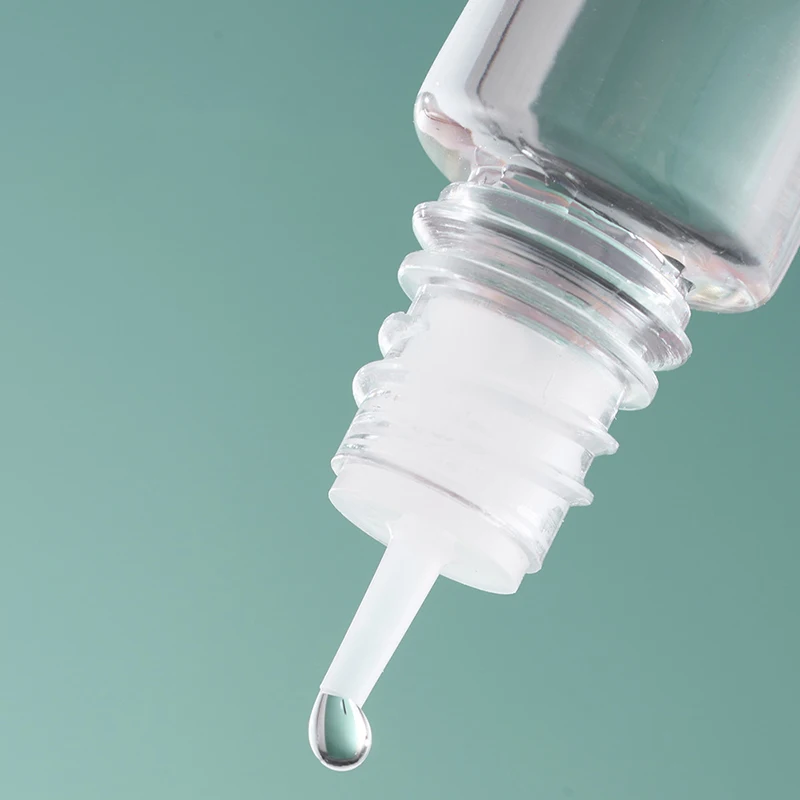 V3 Transparent PET Squeeze Dropper Bottle 10 15 20 30 40 50 60 70 80 100 120 ml PET liquid bottle With Child Tamper-proof Cap