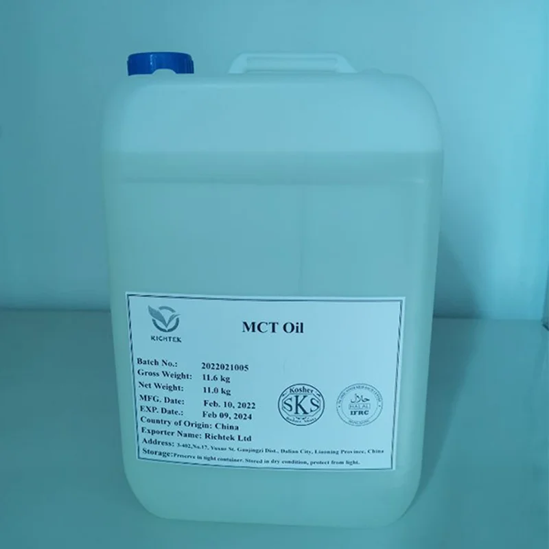 Richtek,ltd Nutruoil Brand Bulk Fractionated Coconut Oil For Skin Face And Body Extra Virgin & MCT C8