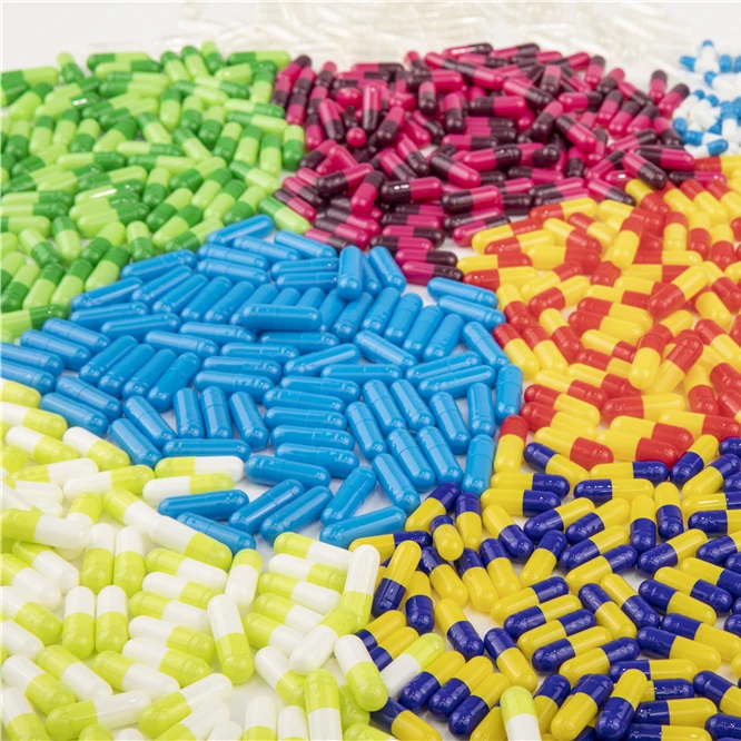 Factory Halal Gelatin Using Capsule Filling Machine Pharmaceutical Empty Hard Capsules Shell Gelatin Capsul