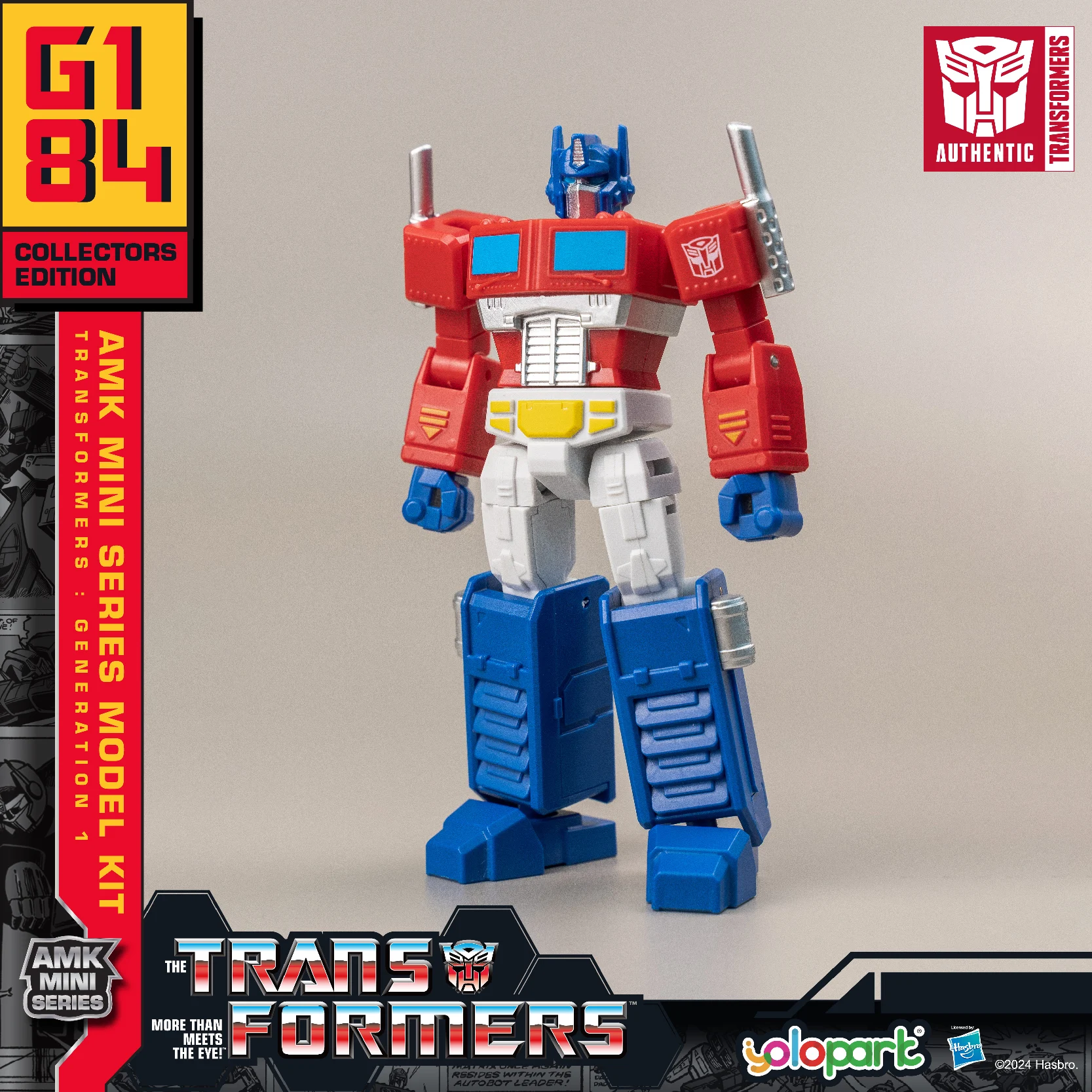 AMK Mini Series-Optimus Prime Model Kits Transformer toy