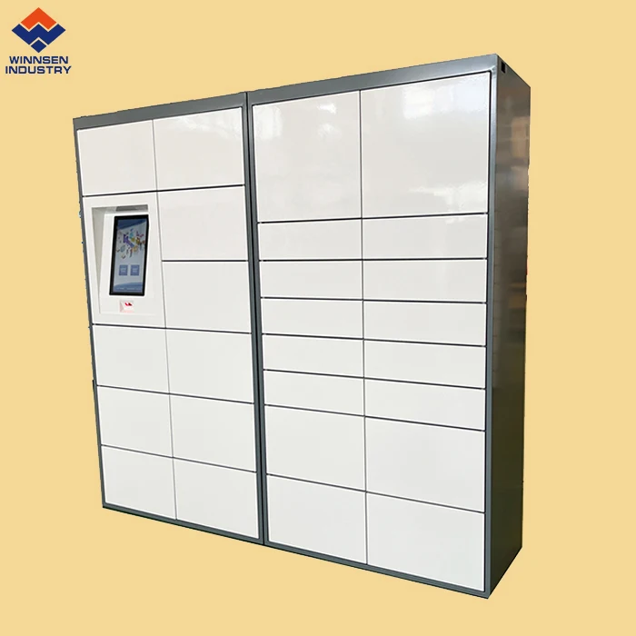 Электронные автоматические смарт-шкафчики для доставки посылок от Winnsen логистической университетской онлайн-покупок