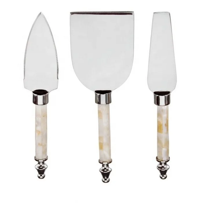 Acacia Wood Handle Steel Butter Slicer Cheese Shaving Cheese Knife Set