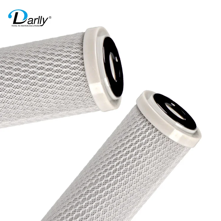 Фабричная поставка 10 дюймов 10 микрон активированный CTO угольный фильтр для воды картридж аппарат для очистки воды