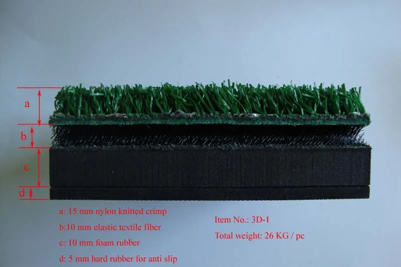 3D-1 High quality UV and high temperature resistance professional putting greens