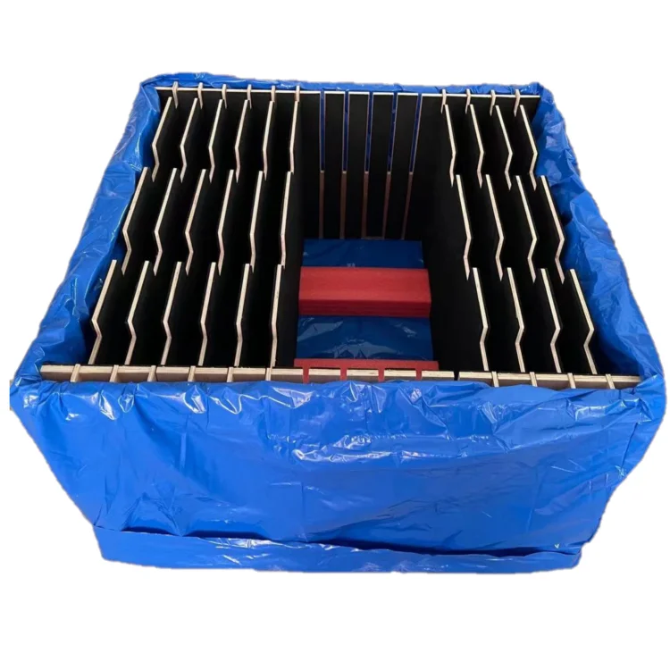 Manufacturer The Large Plain Stash Epe Cushion Cotton Foldable Compartments Package Wood Box With Trays