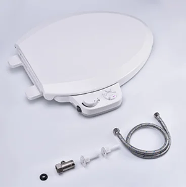 Non electric  Self-Cleaning nozzle bidet toilet seat with Elongated