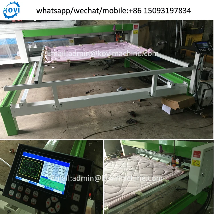 bed cover quilt blanket bag making machine for quilting single needle sewing machine