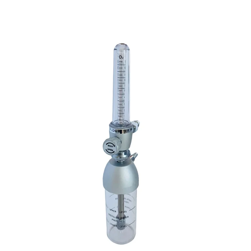 OEM Custom Logo Oxygen Flow Meter 0-15LPM Chemetron/DIN/Ohmeda Plug Medical flowmeter oxygen