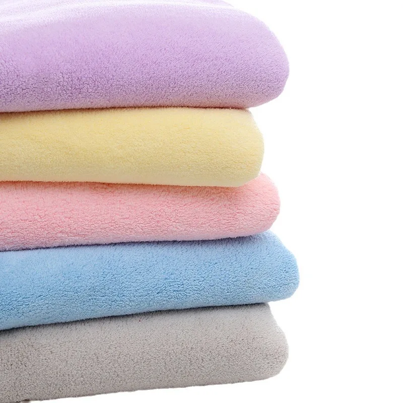 Promotional Plush Fluffy Coral Fleece Blankets Good Quality Super Soft Flannel Fleece Fabric For Winter Throw Blanket