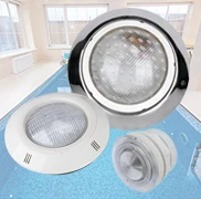 ABS UV Material LED Underwater Light 12W 24W 12V 24V Swimming Pool Lighting