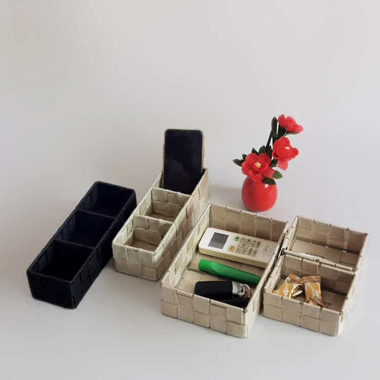 Woven Storage Baskets For Organizing Great Bin For Organization, Linen Closet Shelves & Bathroom, Gift basket