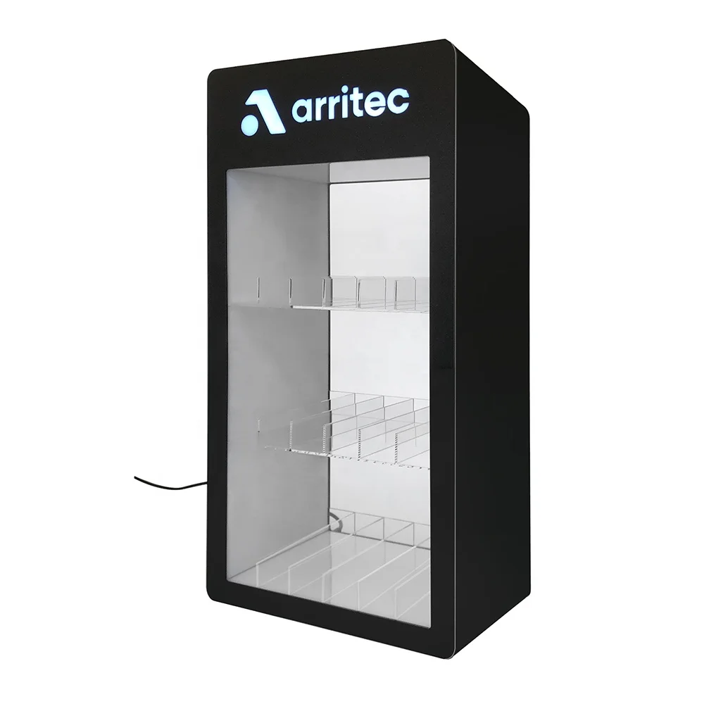 Customized Acrylic LED Display Rack Stand Cigarette Display Stand Smokeless Tobacco Display Shelf for Smoke Shop