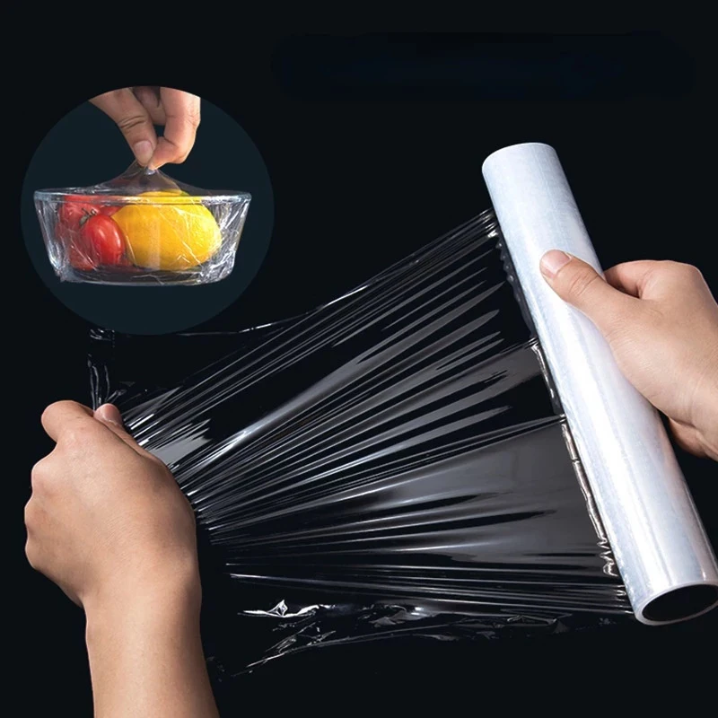 Factory Supply Household Food Refrigerator Disposable Plastic Wrap PLA Biodegradable Food Cling Film