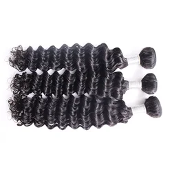 10A Raw Brazilian Indian Remy Human Weave Full Bundle Vendors Water Wave Curly Wholesale Virgin Cuticle Aligned Hair
