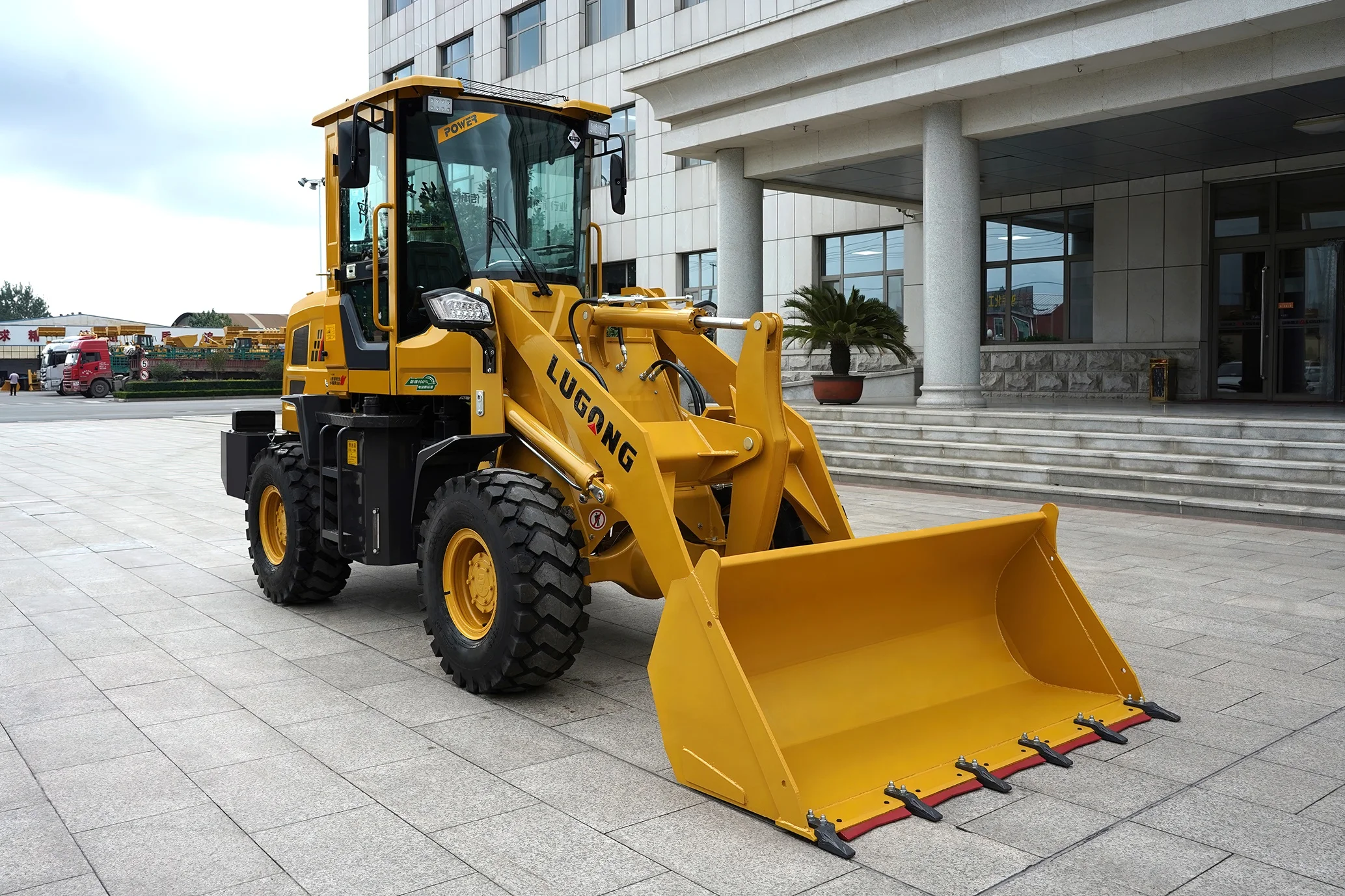 LUGONG T928 new design small articulated Loader payloader machine mini wheel loader 0.6 ton to 5 ton price list