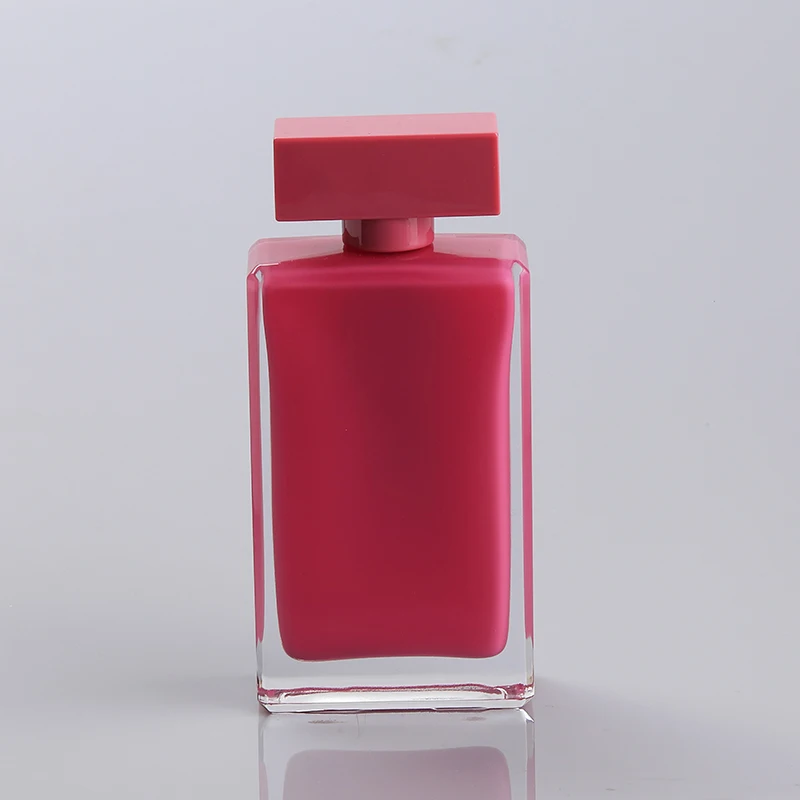 china manufacturer 100ml inner painting perfume glass bottles