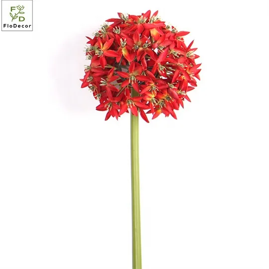 Высококачественный гигантский Одноместный Шелковый цветок белый зеленый синий красный для украшения свадебного домашнего стола