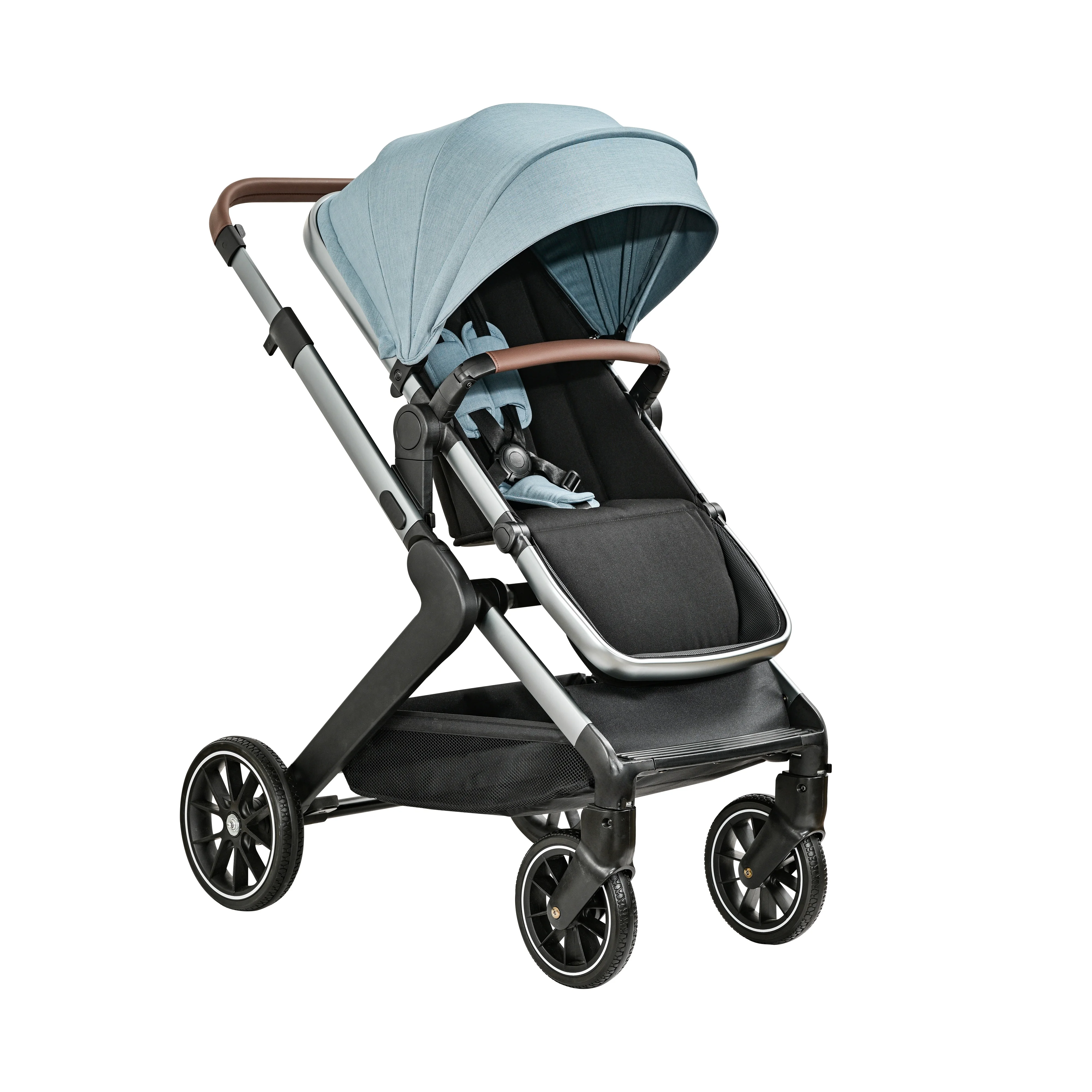 luxury stroller for twins twin baby stroller for 0-3 years double seats lightweight foldable twin stroller