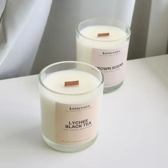 Custom Dessert Cereal Unique 7 Day Matte Black Zodiac Soy Wax Fragrance Crystal Candles Scented Luxury with Lid