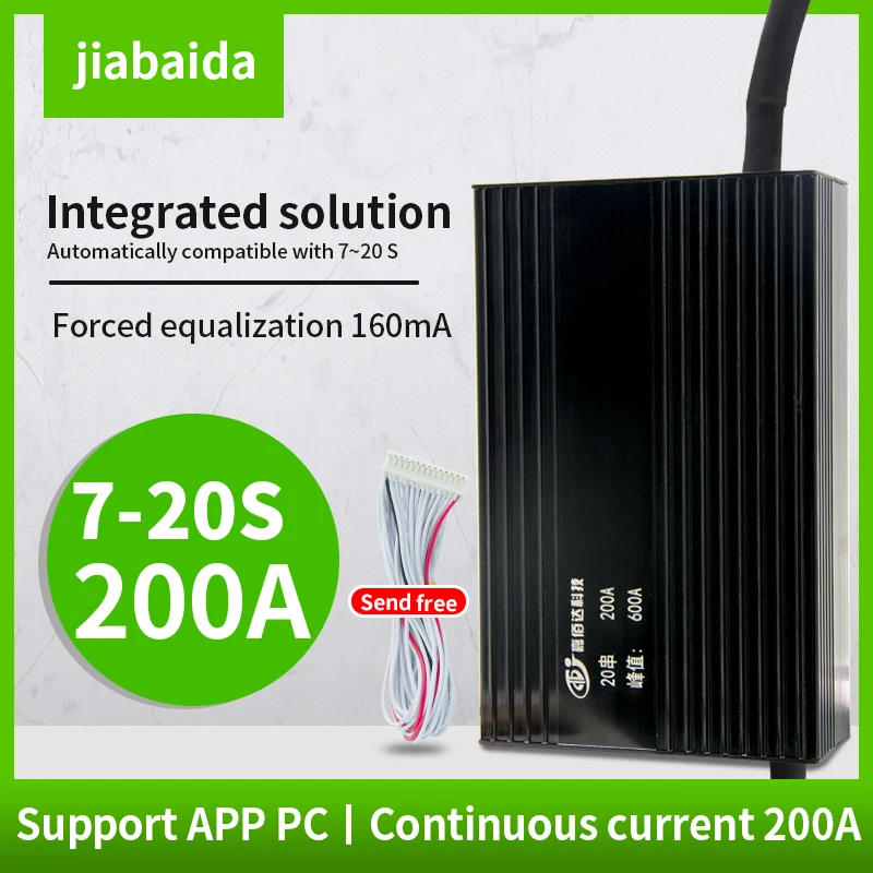  Аккумуляторная батарея jiabaida lifepo4 pcm bms для автомобильного стартера аккумулятор 200 А с приложением 72 в ·