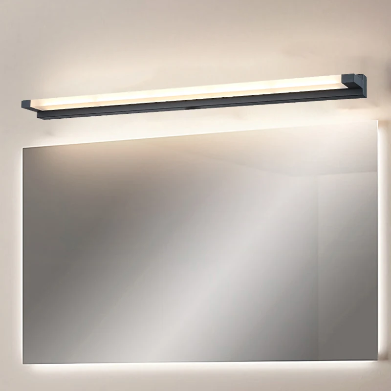 Simple Decorative Line Bar Bathroom Lamp 10W 20W 30W LED Mirror Light
