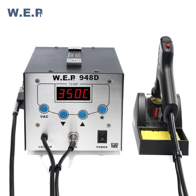 Стандартная версия паяльная высокочастотная Бессвинцовая станция для распайки WEP 948D
